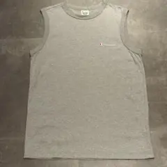 Champion タンクトップ グレー L ノースリーブ チャンピオン 綿のサムネイル