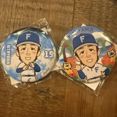 北山亘基 日本ハムファイターズ 缶バッチ - メルカリ