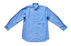 【超美品】無印良品長袖ブルーＹシャツ★Lサイズ