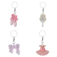 バレエモチーフ めじるしアクセサリー 4種
