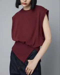HeRIN.CYE Compact cut vest タンクトップ　トップスのサムネイル