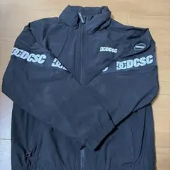 DC ナイロンジャケット　ブラック フルジップジャケット