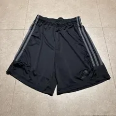 Adidas ハーフパンツ　ジャージ　ランニング　黒　ブラック　XS