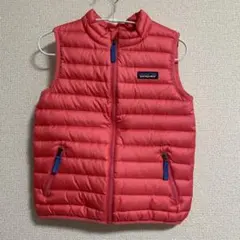 パタゴニアダウンベスト　ピンク　5T 未使用品