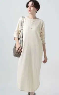 BAYFLOW ベイフロー ワッフルワンピ カットソーワンピース レディース F