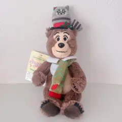 カントリーベアシアター　ジングルベルジャンボリー　ヘンリー　ぬいぐるみバッジ