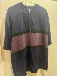 RAGEBLUE ネイビー/パープル Tシャツ M