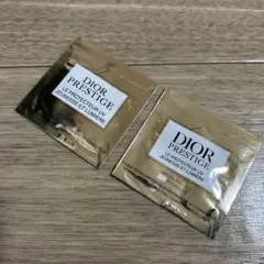 ディオールプレステージ　ホワイトルプロテクター　サンプル