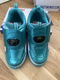 光る靴 プラレールキッズシューズ 18センチ