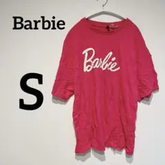 希少✨Barbie【S】半袖 Tシャツ ピンク バービー　カジュアル　トップスのサムネイル