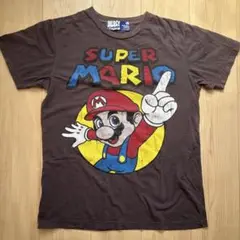 MERCY Vintage スーパーマリオ Tシャツ ブラック Lサイズ