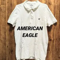 American Eagle アメリカンイーグル 半袖 ポロシャツ ホワイトのサムネイル