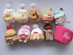 すみっコぐらし コレクション てのりぬいぐるみ ミスタードーナツ セット