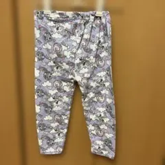 【Disney】ミッキー＆ユニコーン柄 ボトムス 120cm 薄紫色