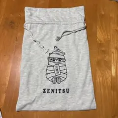 鬼滅の刃 善逸 巾着袋 灰色