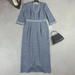 【新品】aimer anche エメアンシェ 総レースミモレ丈ワンピース L