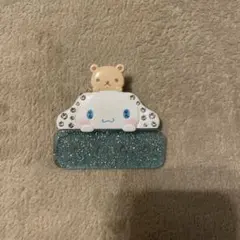 シナモロール　カスタムクリップ付きバッジ　まいぱちるん