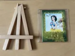 ディズニープリンセス ミニキャンバスマグネット＆木製イーゼル付き【白雪姫】