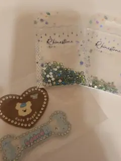 ハンドメイド デコパーツ ラインストーン