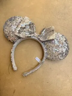 東京ディズニーリゾート ディズニー カチューシャ スパンコール シルバー ミニー