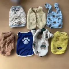 小型犬用服セット 6点　ほ