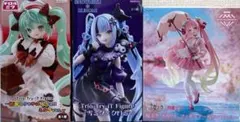 プライズ　フィギュア　初音ミク　チロルチョコ　クロミ　コラボ 桜ミク セット