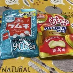 森永製菓 ラムネ 大粒 ハイチュウ プレミアム 南高梅 セット