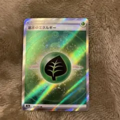 基本草エネルギー SR ポケモンカード