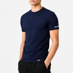 新品 DSQUARED2 クルーネック 半袖 ロゴ Tシャツ ネイビー Sのサムネイル