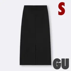 GU スリットナロースカート S ブラック