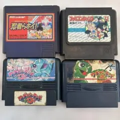 ファミコンソフトセット 4本