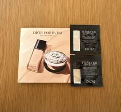 DIOR FOREVER サンプルメイクアップベース リキッドファンデーシ