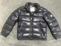 MONCLER ブラックダウンジャケット サイズ10 140㎝