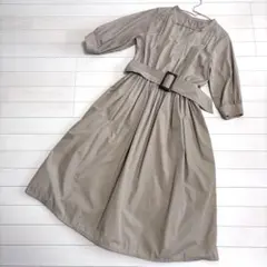 earth music&ecology ベルト付きワンピース