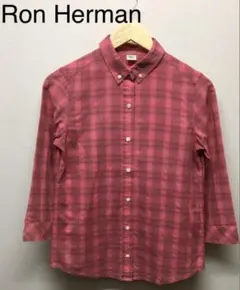 ロンハーマン  Ron Herman チェックシャツ　XSサイズ
