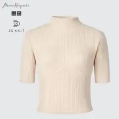 UNIQLO mame kurogouchi 3D KNIT 5部袖トップス