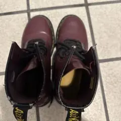 Dr. Martens 8ホール ブーツ バーガンディ ER39/UK6 - メルカリ