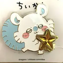 しまむら　ちいかわ　モモンガ　ブローチ