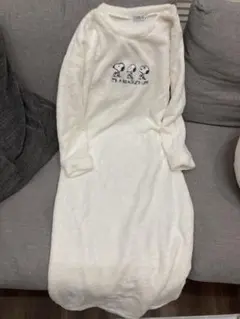 【美品】PEANUTS スヌーピー フリースルームウェア　M