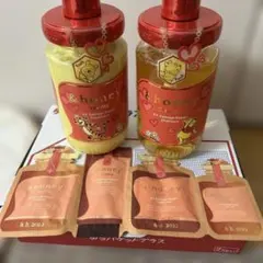 アンドハニー プーさん クリーミー シャンプー& トリートメント ペアセット