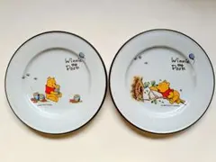 Winnie the Pooh 陶器皿 2枚セット