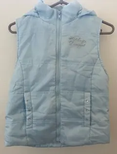 フード付き ダウン ベスト 150