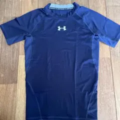 アンダーアーマー　ネイビー　半袖SM