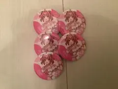 のあさん　サマーランド等身缶バッジ　5個セット