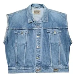 MUSTANG ヴィンテージ デニム　ベスト L