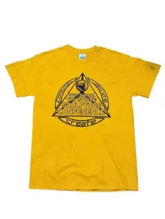 イエロー Tシャツ US古着　オーバーサイズ Mサイズ