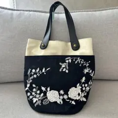 ハンドメイド トートバッグ ミナペルホネン rosy - メルカリ