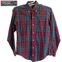 Polo by Ralph Lauren チェックシャツ 14 汚れあり