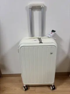 スーツケース　Mサイズ　ホワイト　キャリーバック　キャリーケース　357