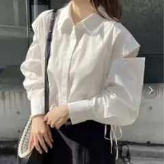 NICE CLAUP シャツ ブラウス 長袖